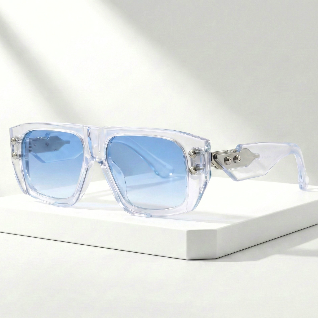 CIPHER RIVET | Oversized Rivet Polycarbonate Sunglasses | UV400