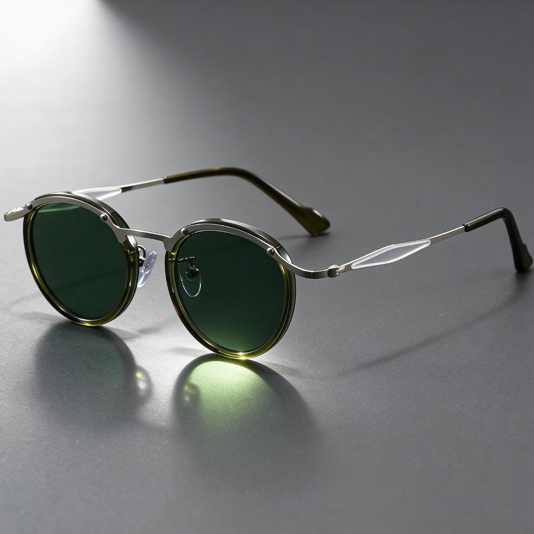 DRIFT HALO | Retro Round Sunglasses | UV400 Polished