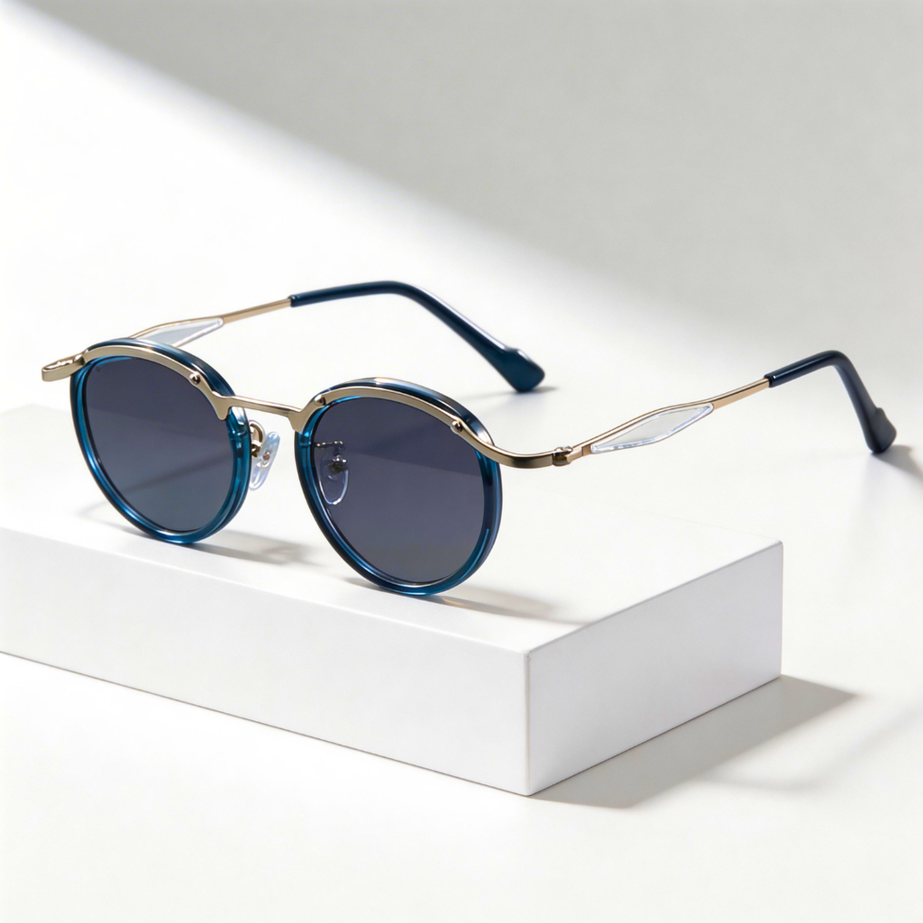 DRIFT HALO | Retro Round Sunglasses | UV400 Polished