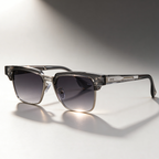 DRIFT SQUARE | Square Browline Sunglasses | UV400 Retro Modern