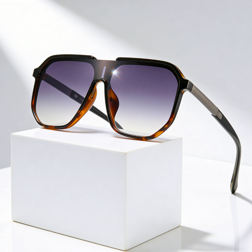 DRIFT AVIATOR | Oversized Square Aviator Sunglasses | UV400