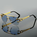 FIERO GOLD | Panther Aviator Sunglasses | UV400 Gradient