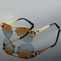 FIERO GOLD | Panther Aviator Sunglasses | UV400 Gradient