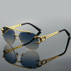 FIERO GOLD | Panther Aviator Sunglasses | UV400 Gradient