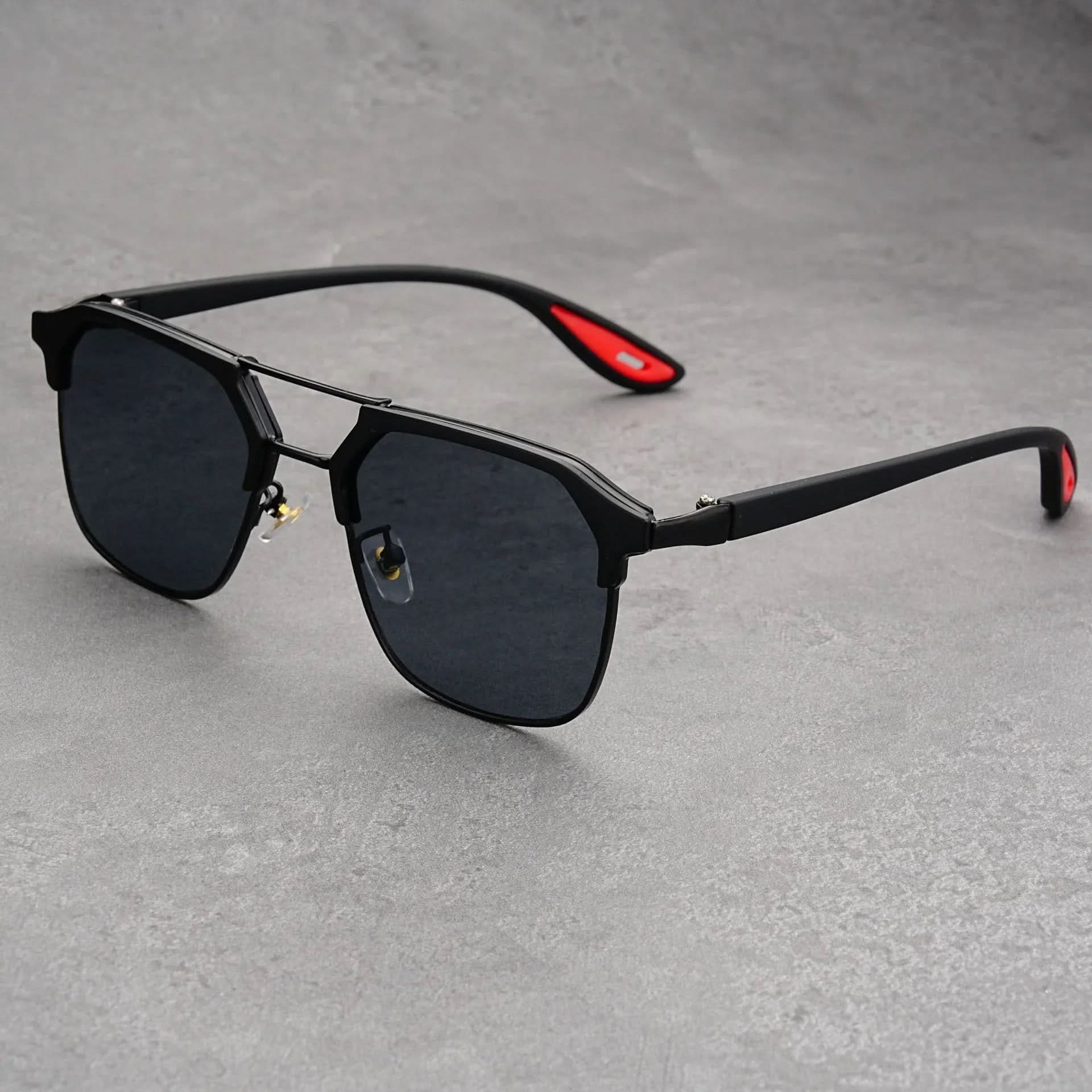 RIFT HEX V2 | Hexagonal Metal-Acetate Sunglasses | UV400