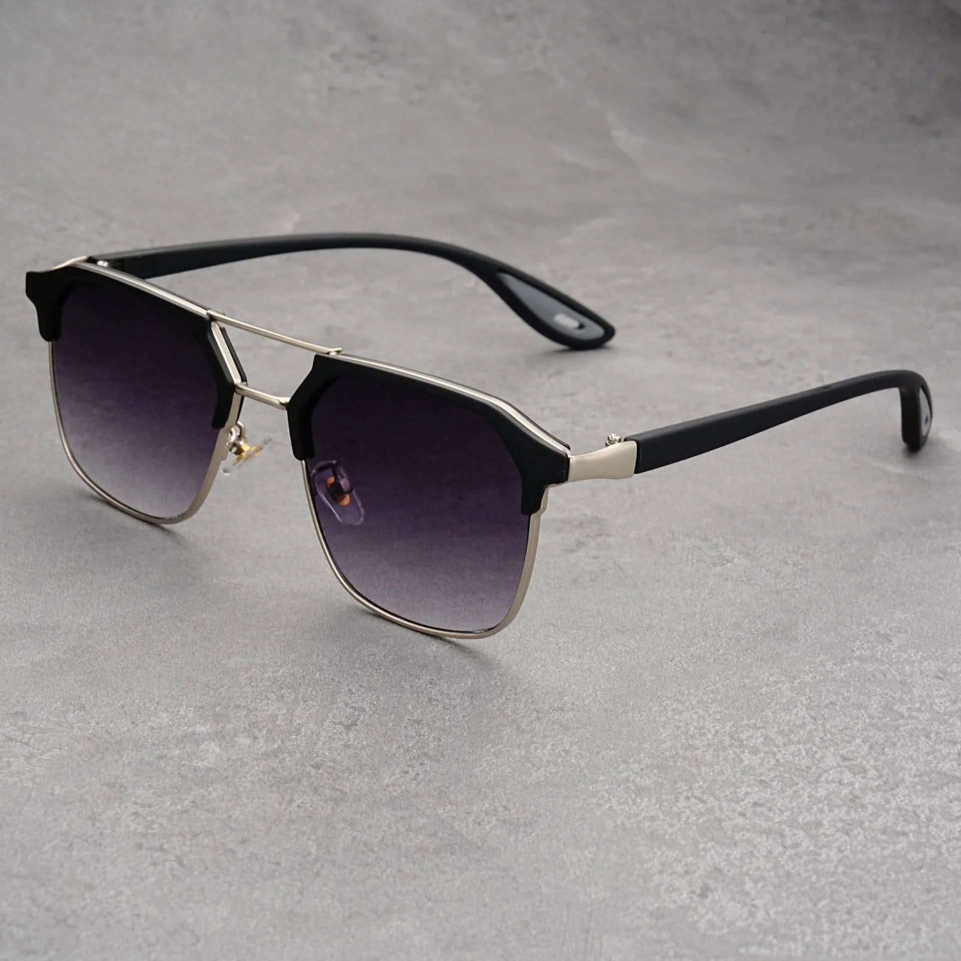 RIFT HEX V2 | Hexagonal Metal-Acetate Sunglasses | UV400