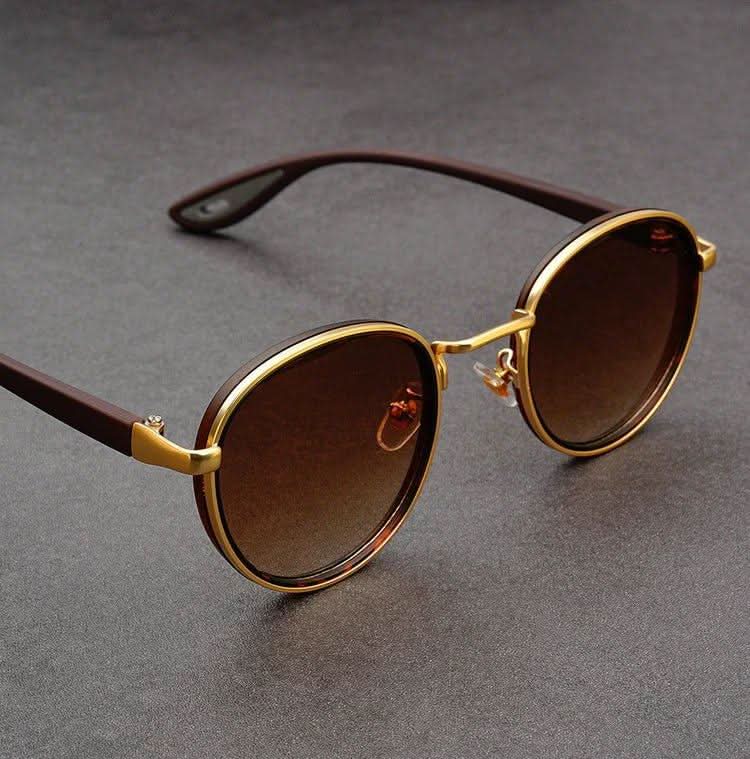 RIFT ORIGIN | Round Metal-Acetate Sunglasses | UV400