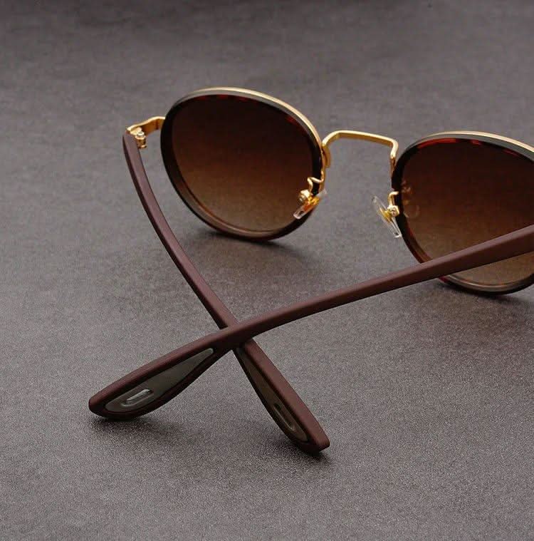 RIFT ORIGIN | Round Metal-Acetate Sunglasses | UV400