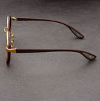 RIFT ORIGIN | Round Metal-Acetate Sunglasses | UV400