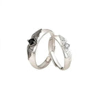 Darkness & Light Forever Ring Set