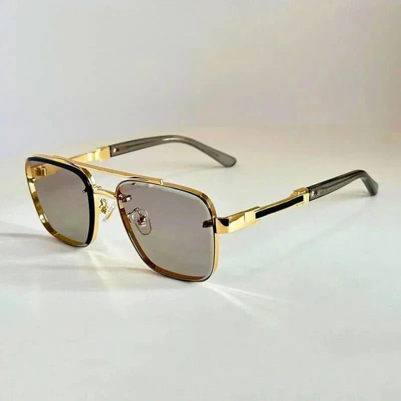 STRATUS ICE | Aluminium Iced Square Sunglasses | UV400