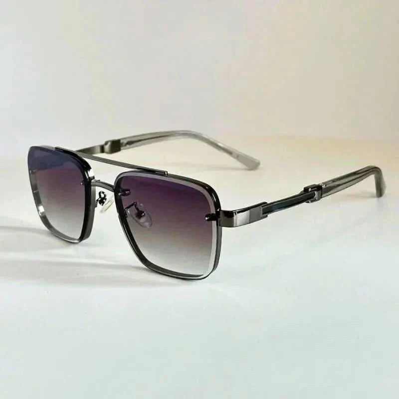 STRATUS ICE | Aluminium Iced Square Sunglasses | UV400