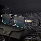 STRATUS ICE | Aluminium Iced Square Sunglasses | UV400