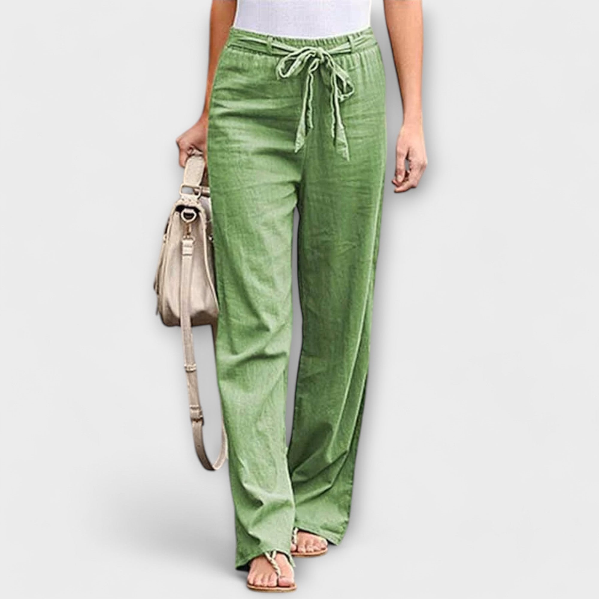 LOREEN | Lightweight Linen Trousers