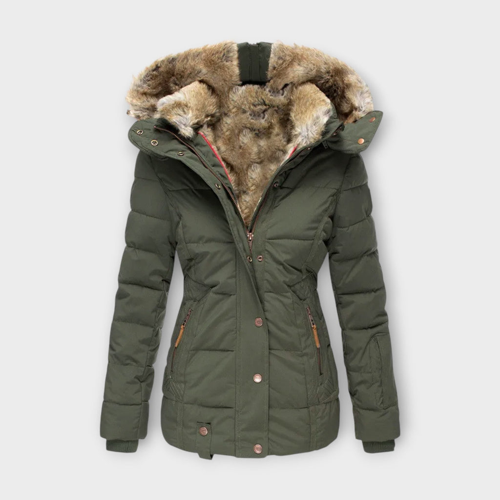 EMINE | Cosy Faux Fur-Lined Jacket