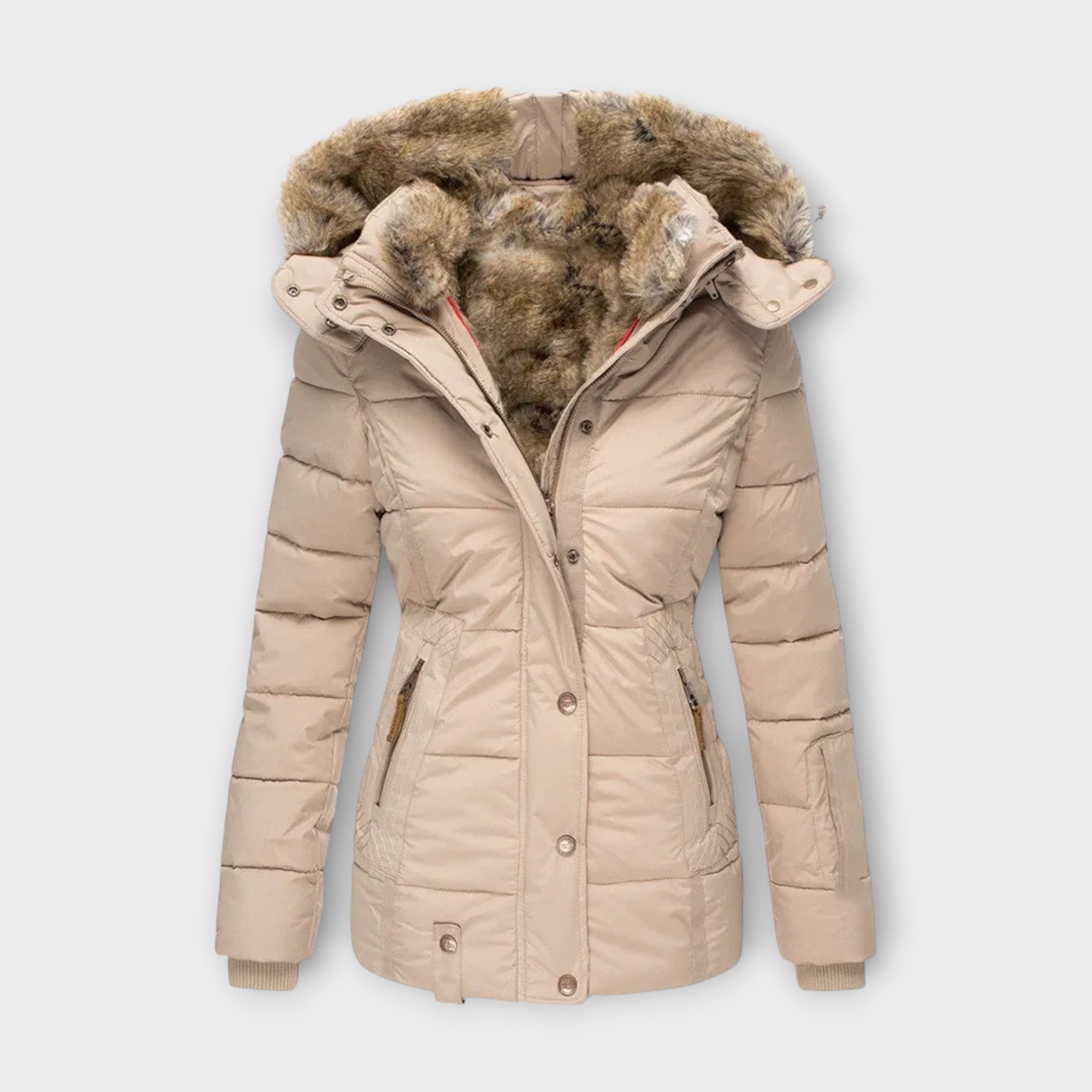 EMINE | Cosy Faux Fur-Lined Jacket