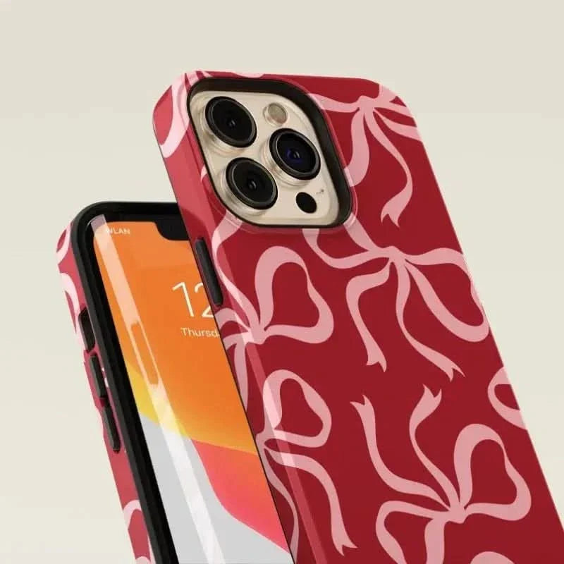Blush Bow iPhone Case