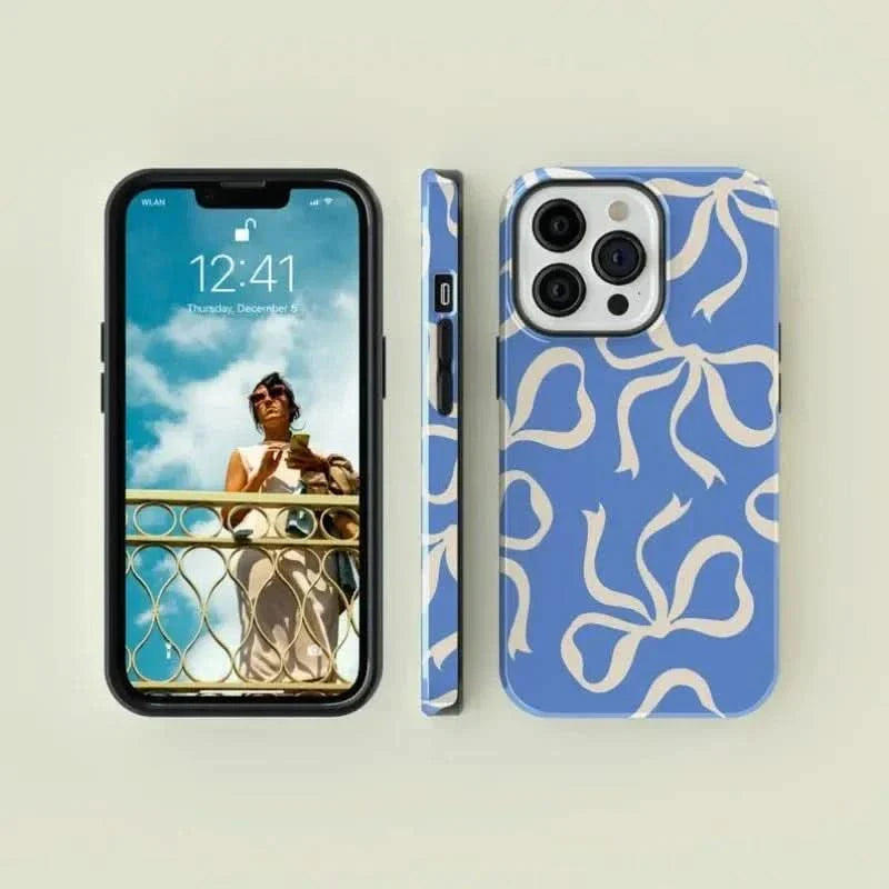 Blush Bow iPhone Case