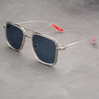 RIFT NOIR X | Square Metal-Acetate Sunglasses | UV380