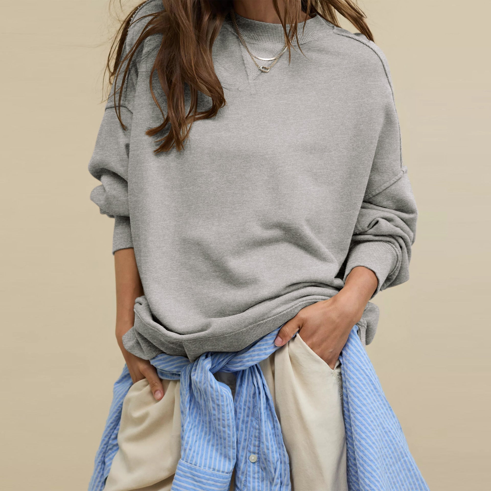 ANNE | Relaxed Fit Classic Sweatshirt