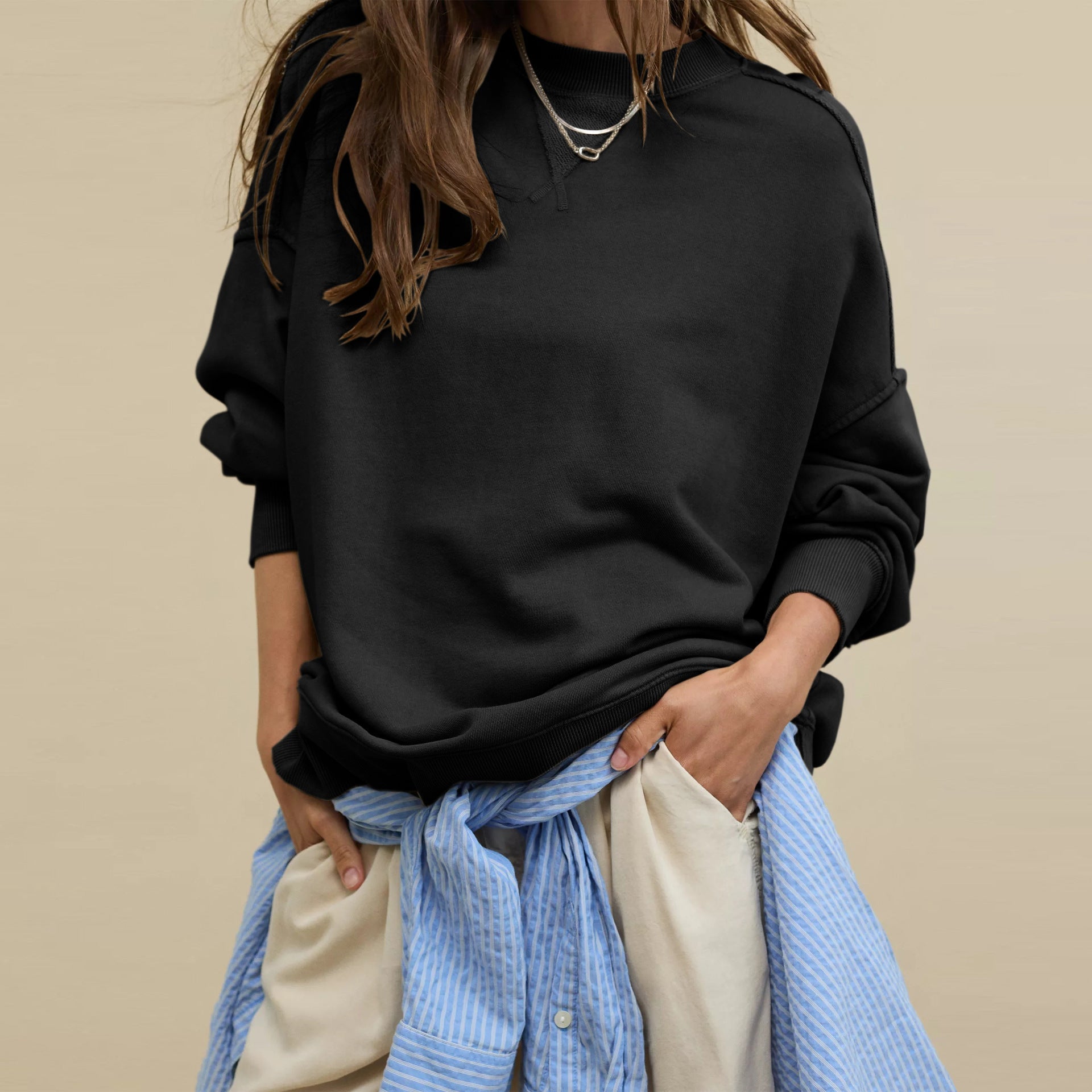 ANNE | Relaxed Fit Classic Sweatshirt