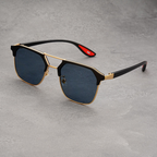 RIFT HEX V2 | Hexagonal Metal-Acetate Sunglasses | UV400