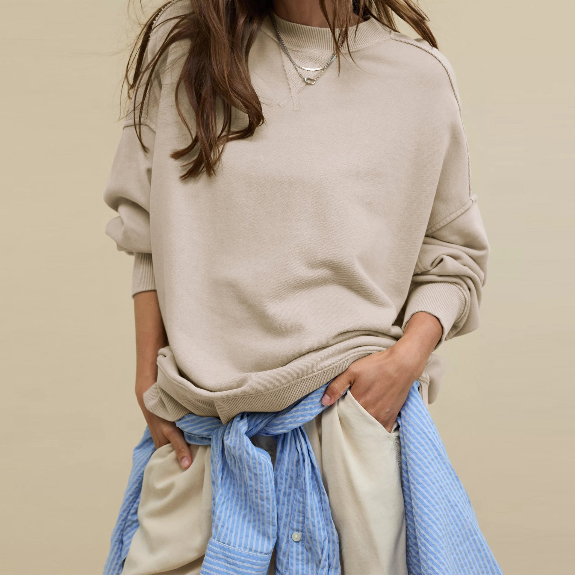 ANNE | Relaxed Fit Classic Sweatshirt