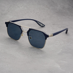RIFT HEX V2 | Hexagonal Metal-Acetate Sunglasses | UV400