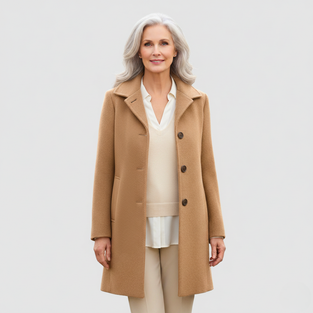 CLAIRE | Classic Wool Blend Coat