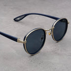 RIFT ORIGIN | Round Metal-Acetate Sunglasses | UV400