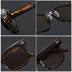 MERCER RIVET | Retro Riveted Sunglasses | UV400 Hi-DEFF Lens