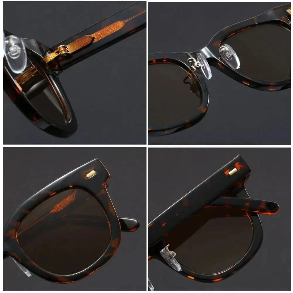 MERCER RIVET | Retro Riveted Sunglasses | UV400 Hi-DEFF Lens