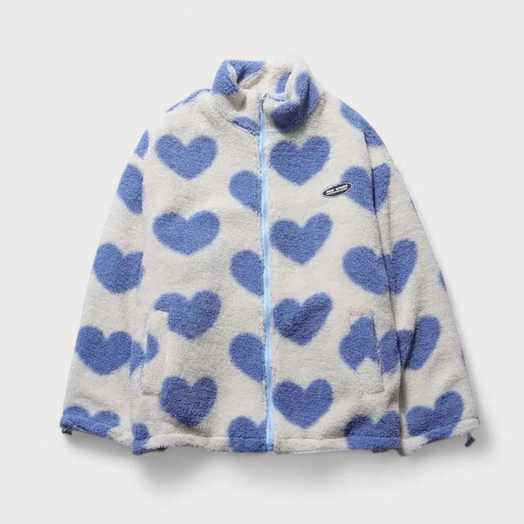 KATHARINA | Reversible heart jacket