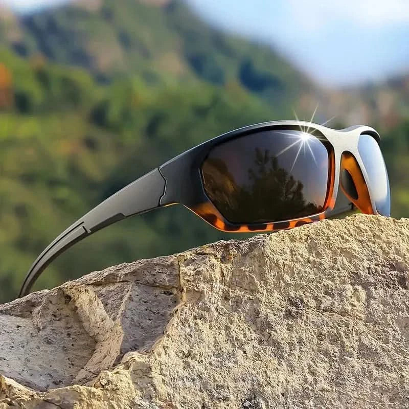 PREDACORE | Polarized Animal Print Wraparound Sunglasses | UV400