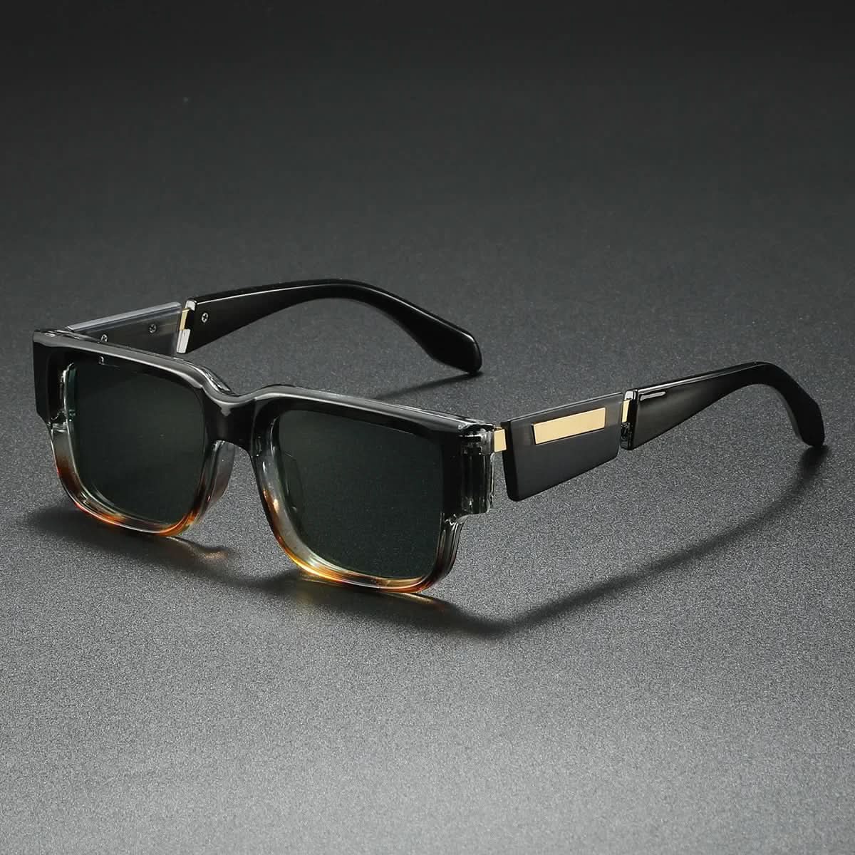 CALIBER RETRO | Thick Square Retro Sunglasses | UV400 Anti-Glare