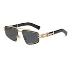 ARLO APEX | Gold Accent Geometric Sunglasses | UV400