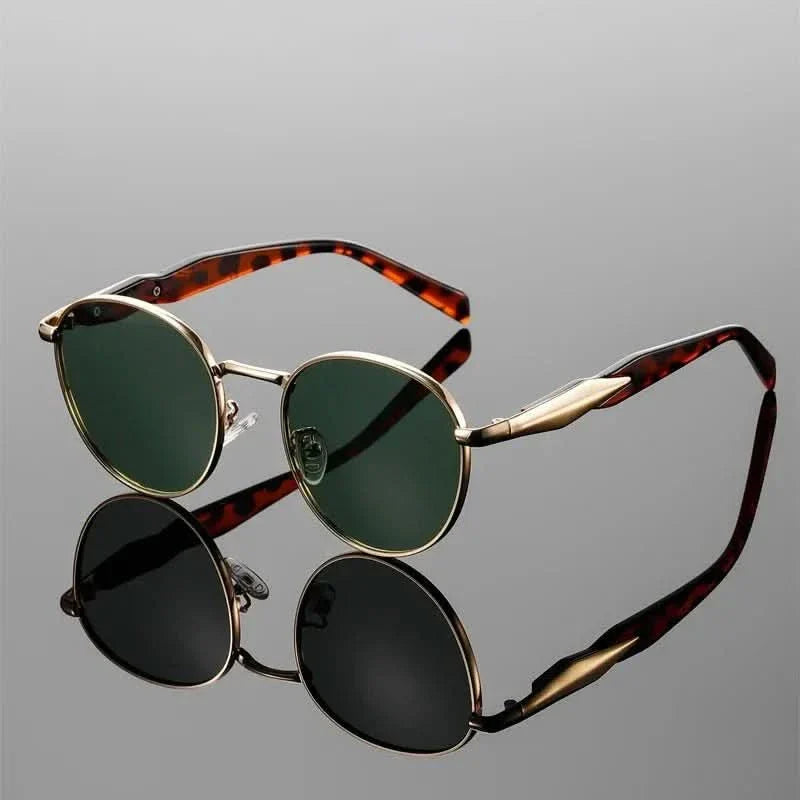 GREYSON ROUND | Vintage Round Sunglasses | UV400 Tortoiseshell