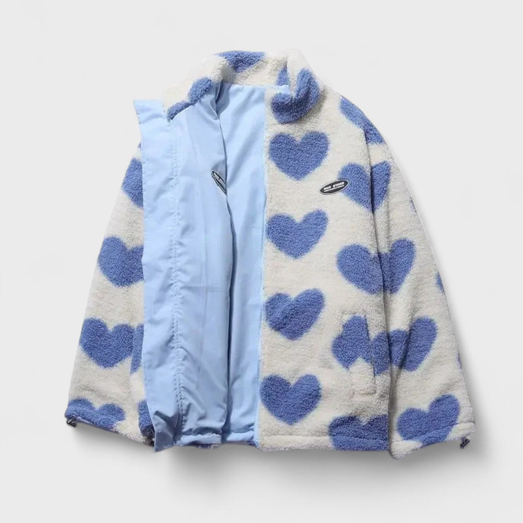 KATHARINA | Reversible heart jacket