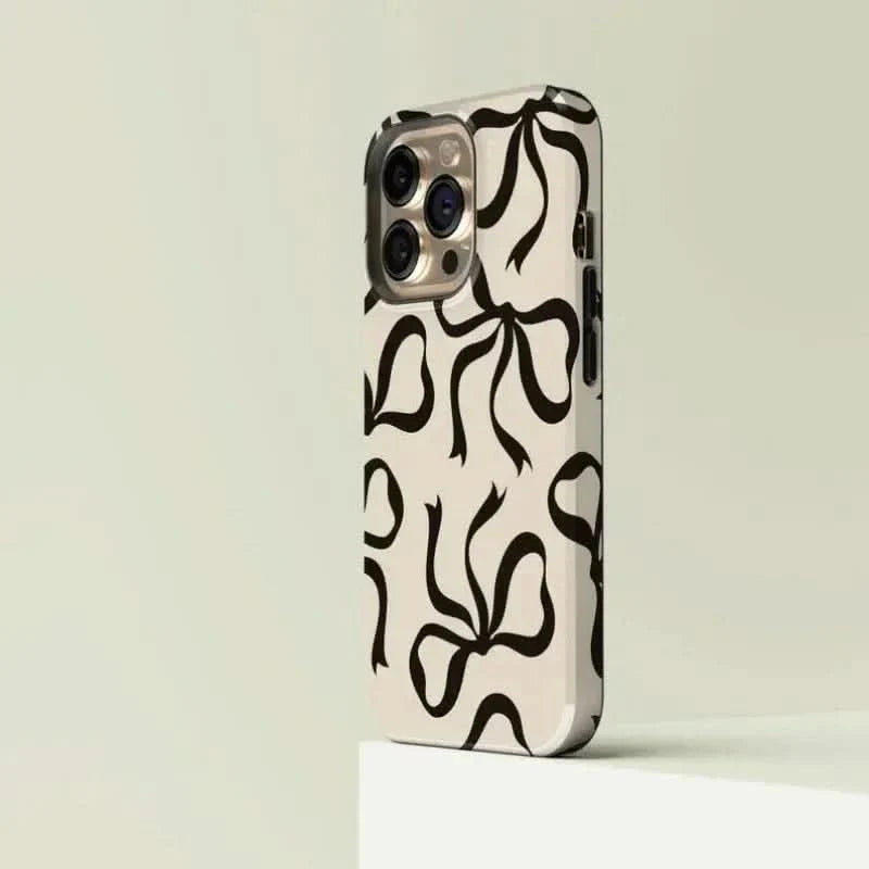 Blush Bow iPhone Case
