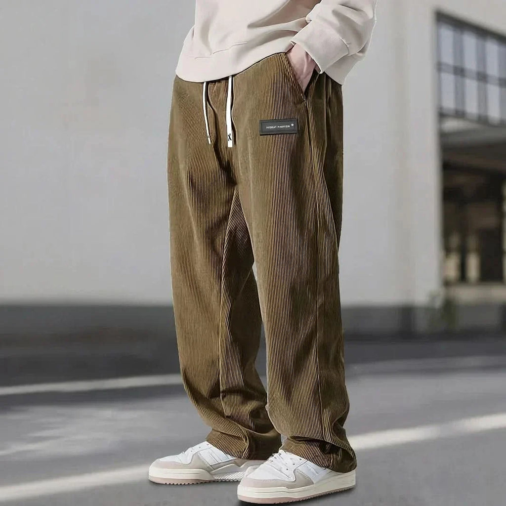 LUKE | Relaxed Straight-Leg Pants