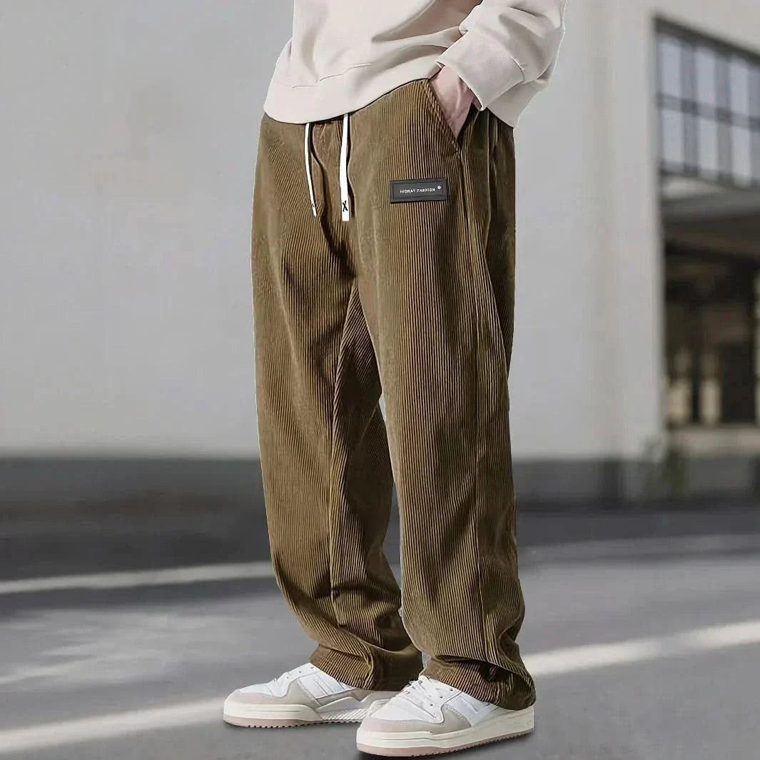 LUKE | Relaxed Straight-Leg Pants