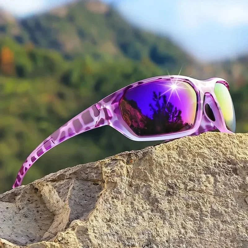 PREDACORE | Polarized Animal Print Wraparound Sunglasses | UV400