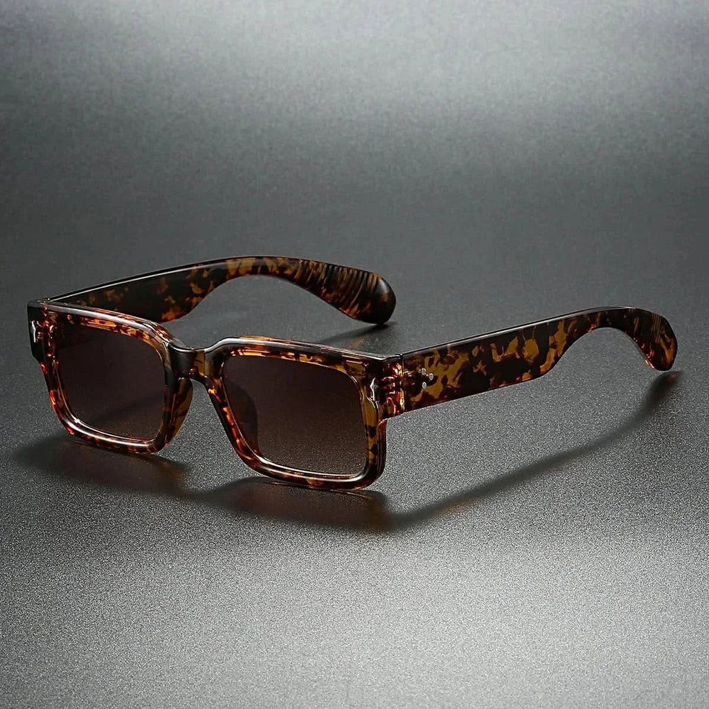 TERRA BOLD | Square Tortoiseshell Sunglasses | UV400 Wide Temple