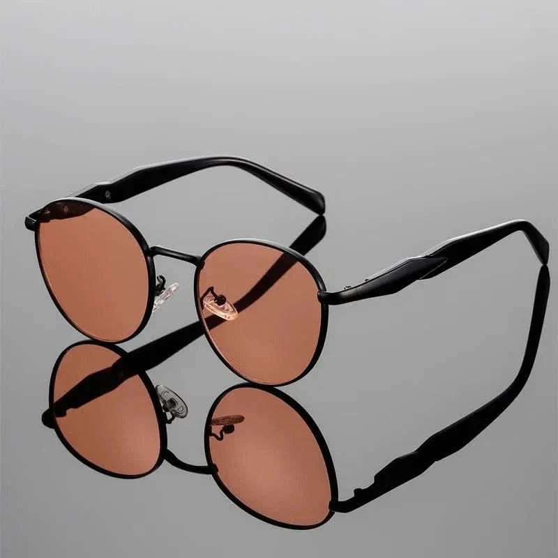 GREYSON ROUND | Vintage Round Sunglasses | UV400 Tortoiseshell