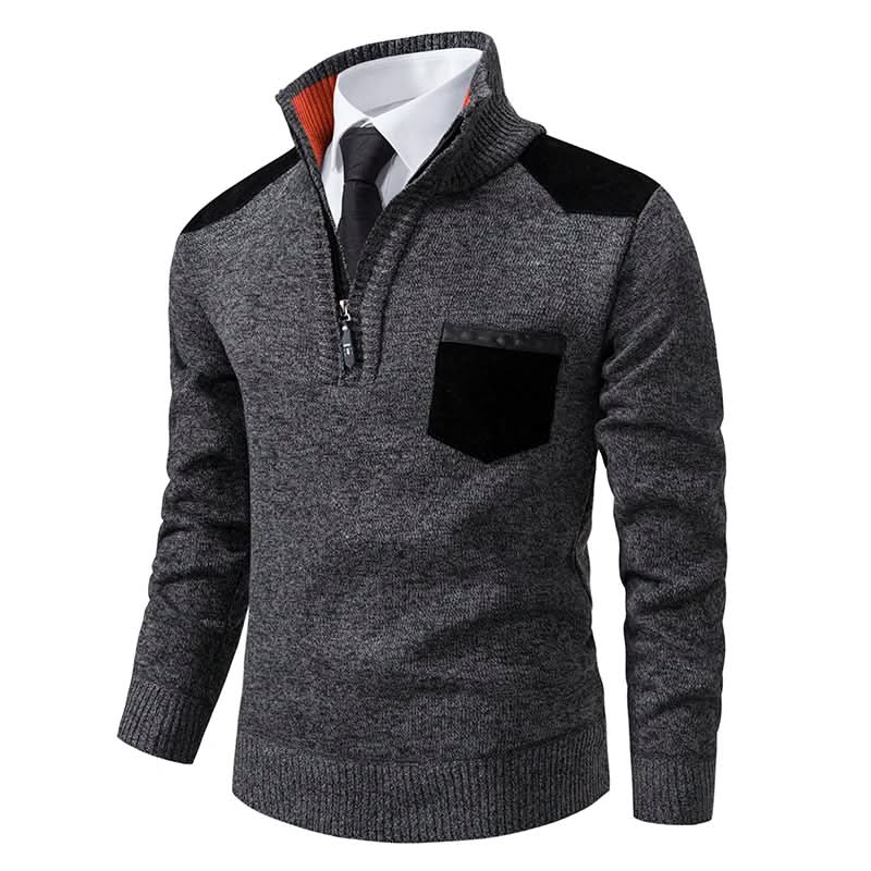 DYLAN | Classic Half-Zip Knit Sweater
