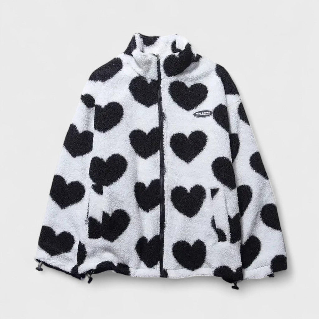 KATHARINA | Reversible heart jacket