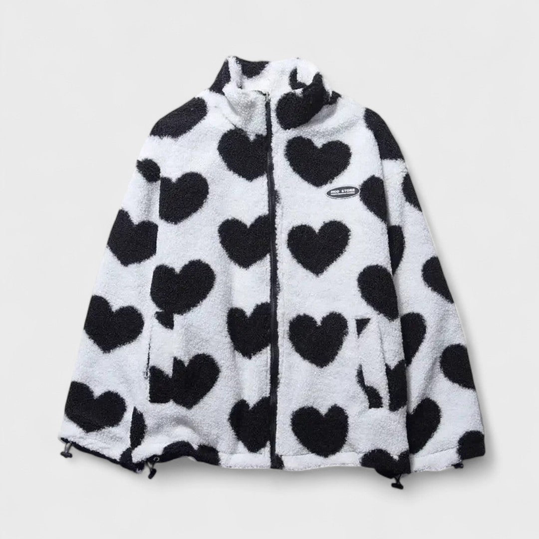 KATHARINA | Reversible heart jacket