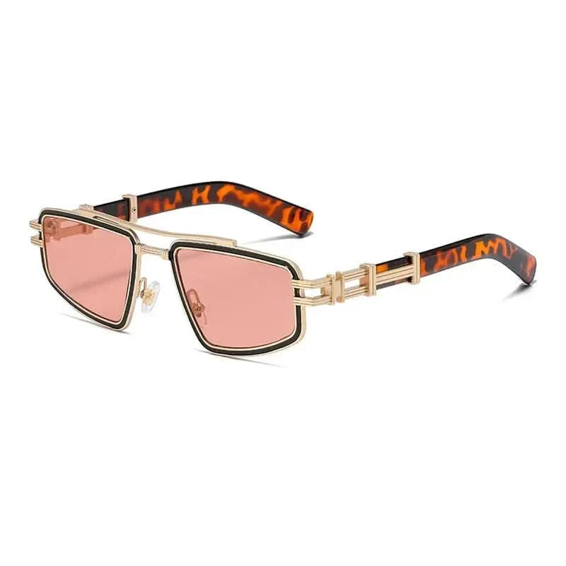 ARLO APEX | Gold Accent Geometric Sunglasses | UV400