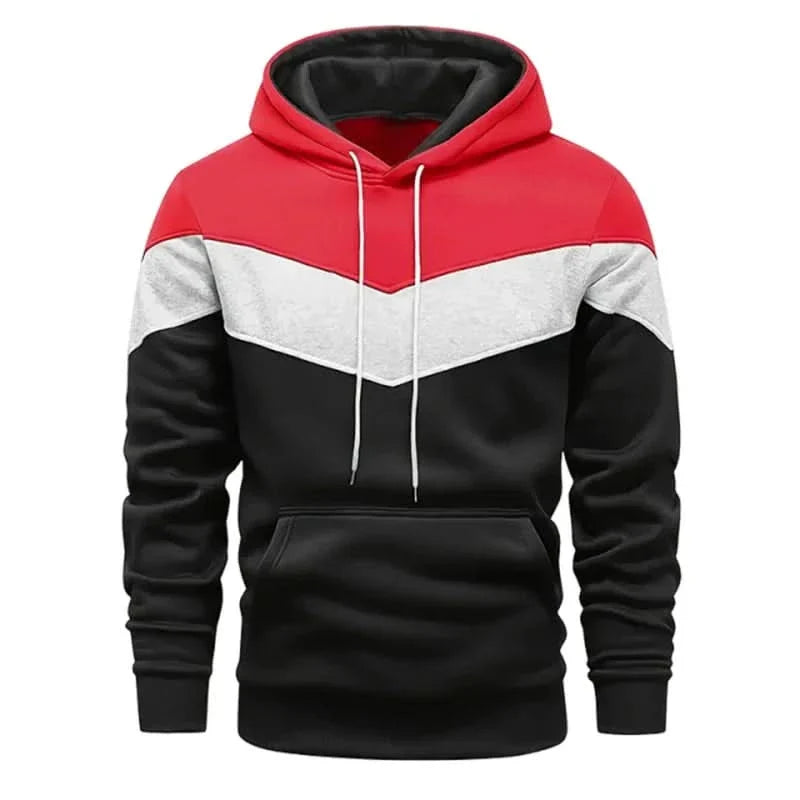 NOLAN | Casual Color-Block Hoodie