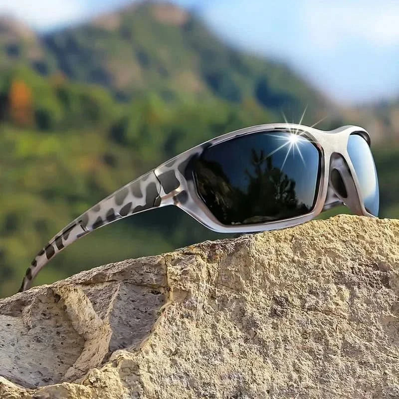 PREDACORE | Polarized Animal Print Wraparound Sunglasses | UV400